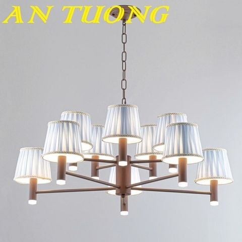  đèn chùm tân cổ điển trang trí phòng khách tân cổ điển 049 