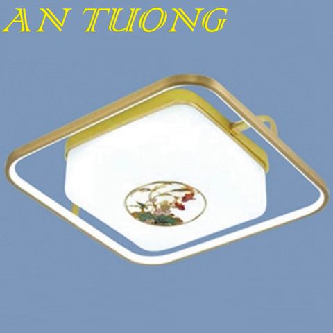  đèn đồng ốp trần trang trí ban công cổ điển, tân cổ điển 01 size 500mm 