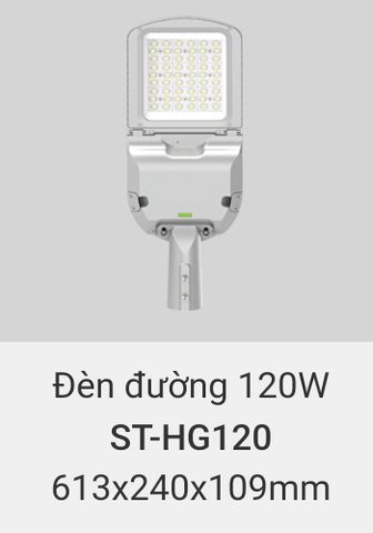  Đèn đường led vinaled 120w ST HG120 