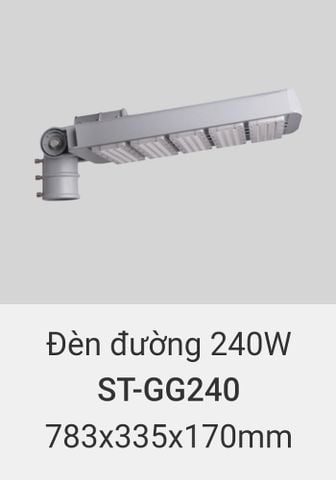  Đèn đường led vinaled 240w ST GG240 