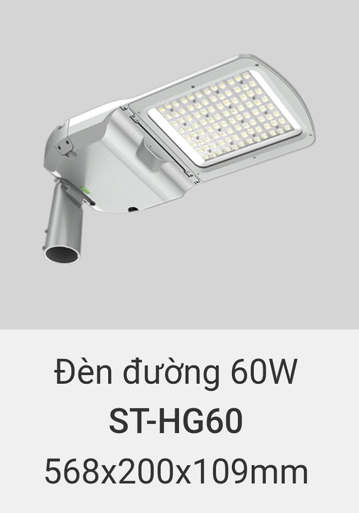 Đèn đường led vinaled 60w ST HG60