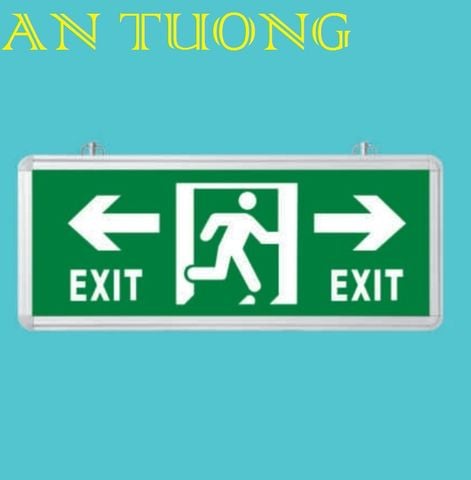  đèn exit thoát hiểm chỉ 2 hướng trái và phải 