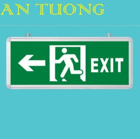  đèn exit thoát hiểm chỉ hướng trái 