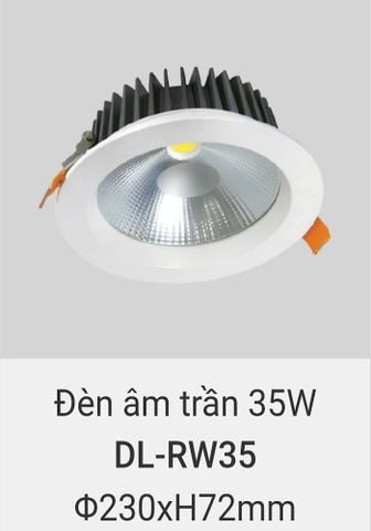  Đèn led âm trần vinaled 35w DL RW35 
