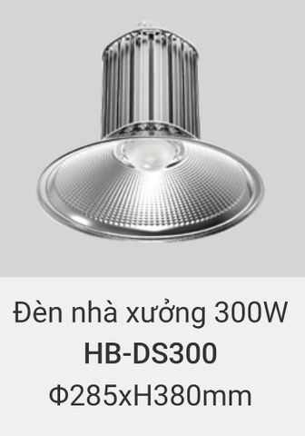  Đèn led nhà xưởng vinaled 300w HB DS300 