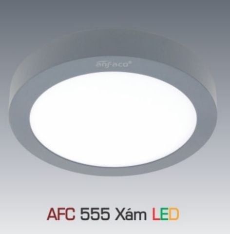  Đèn led ốp trần anfaco afc 555 xám led 22w 