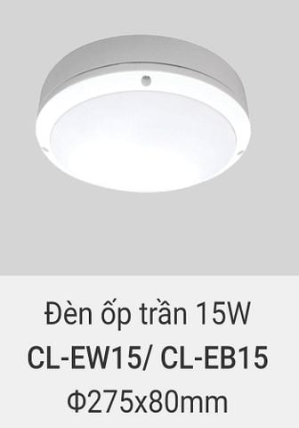  Đèn led ốp trần vinaled 15w CL EW15 , CL EB 15 