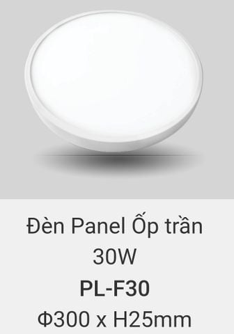  Đèn led ốp trần vinaled 30w PL F30 