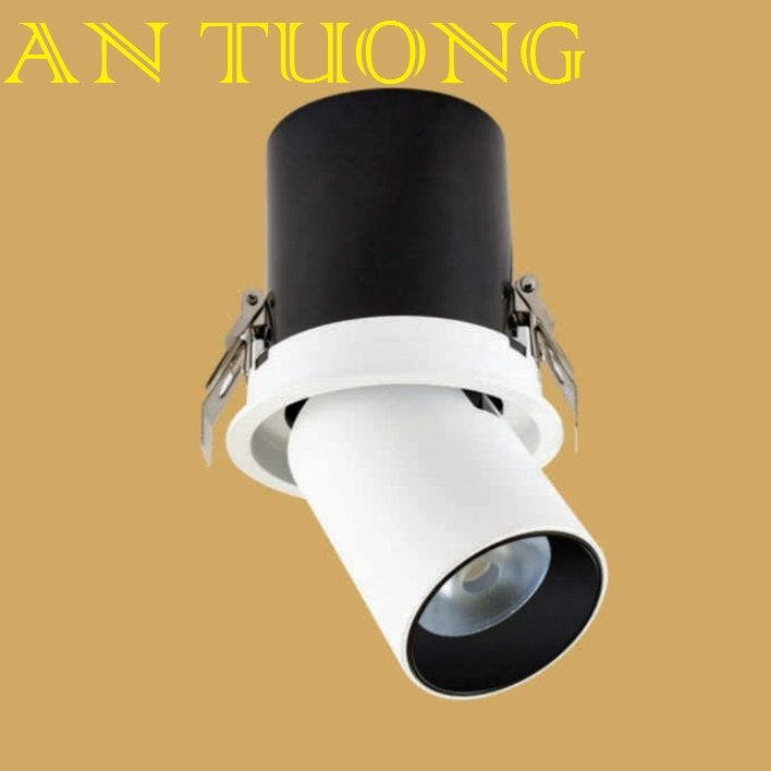 đèn led spotlight âm trần xoay chiếu điểm 10w - góc chiếu 18 độ