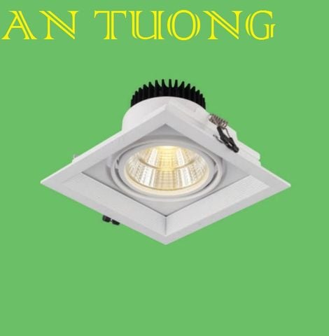  đèn led spotlight âm trần xoay chiếu điểm 10w 