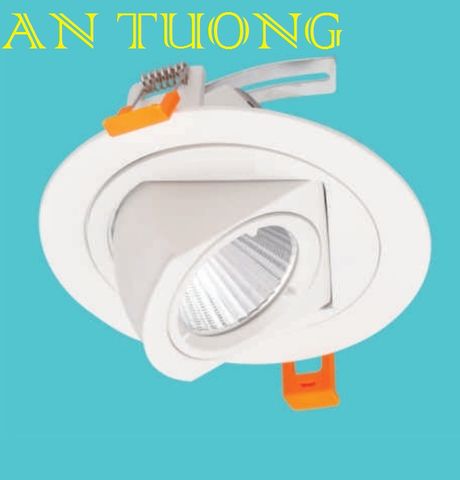  đèn led spotlight âm trần xoay chiếu điểm 10w 