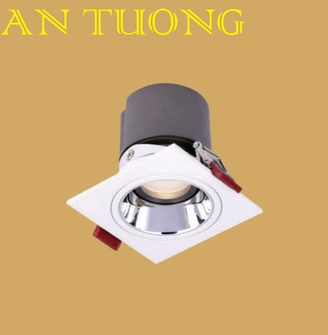  đèn led spotlight âm trần xoay chiếu điểm LED 7W góc chiếu 45 độ 