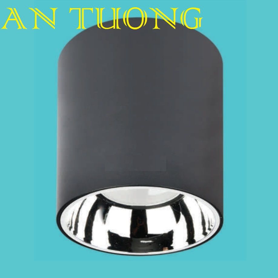 đèn lon led ốp nổi 24w vỏ đen