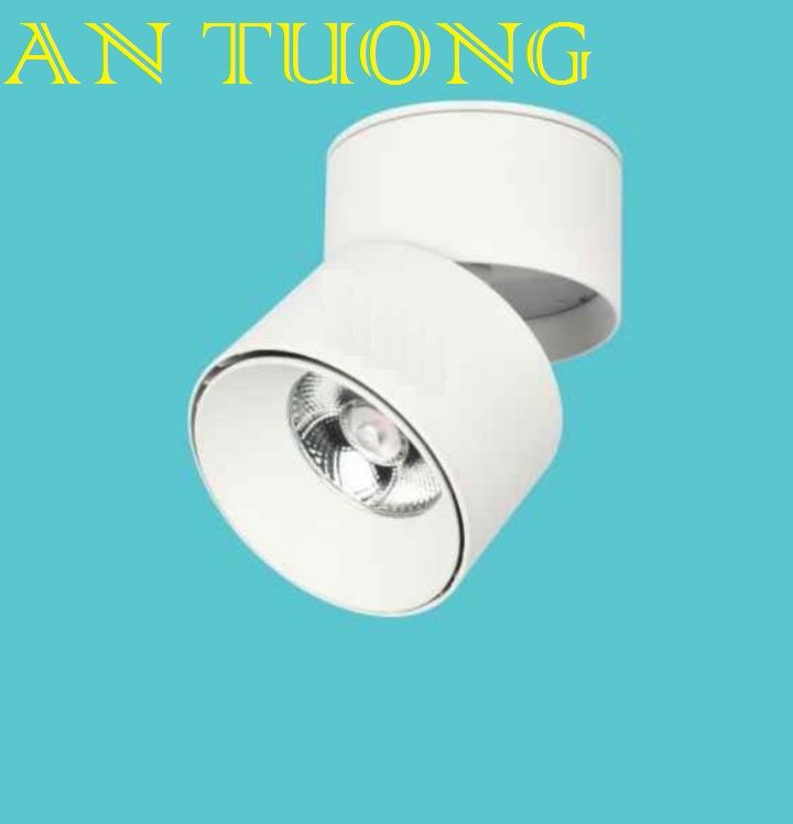 đèn lon led ốp nổi spotlight xoay chiếu điểm 10w