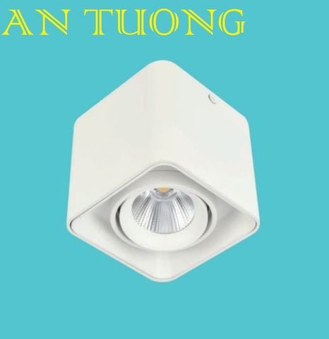  đèn lon led xoay chiếu điểm ốp nổi LED COB 10w 