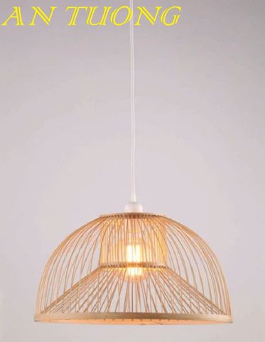  đèn mây tre treo thả trần trang trí nhà hàng, quán ăn, quán cafe 088 