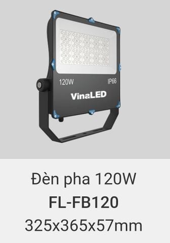  Đèn pha led vinaled 120w FL FB120 