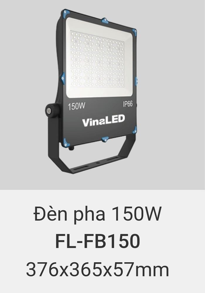 Đèn pha led vinaled 150w FL FB150