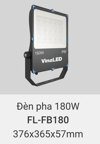  Đèn pha led vinaled 180w FL FB180 
