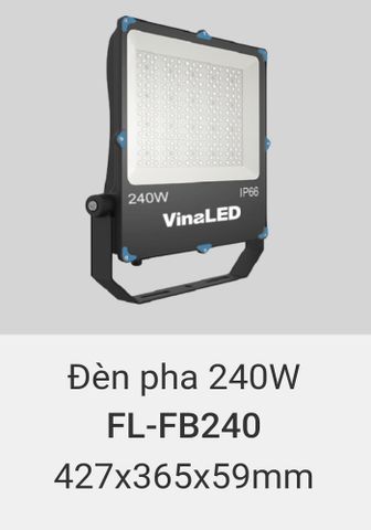  Đèn pha led vinaled 240w FL FB240 