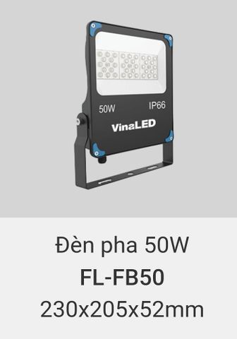  Đèn pha led vinaled 50w FL FB50 
