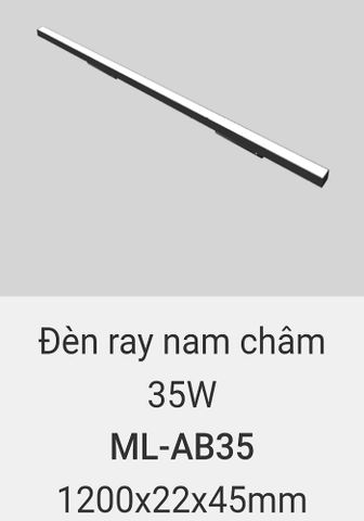  Đèn ray nam châm vinaled 35w ML AB35 