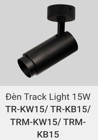  Đèn rọi gắn nổi vinaled 15 TR KW15 , TR KB15 , TRM KW15 , TRM KB15 