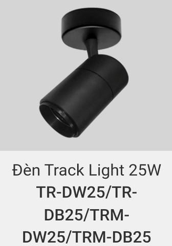  Đèn rọi gắn nổi vinaled 25w TR DW25 , TR DB25 , TRM DW25 , TRM DB25 