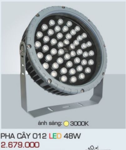  ĐÈN RỌI NGOÀI TRỜI ANFACO PHA CÂY 012 LED 48W 