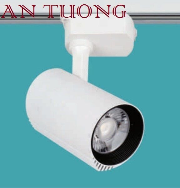 đèn rọi ray 20w ánh sáng vàng trung tính 4000k - trắng