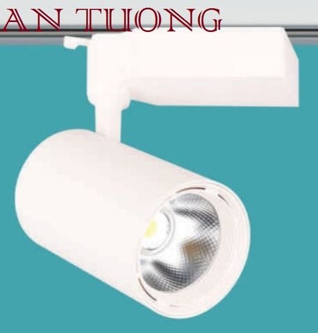  đèn rọi ray 30w, đèn rọi led gắn thanh ray 30w - thân trắng 