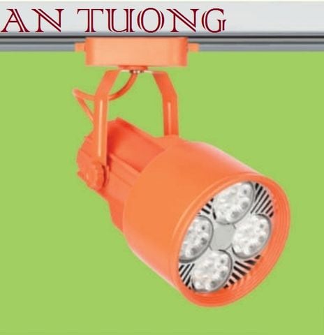  đèn rọi ray 35w ánh sáng vàng vỏ cam 