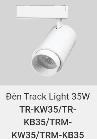  đèn rọi ray 35w vinaled TR KW35 , TR KB35 , TRM KW35 , TRM KB35 