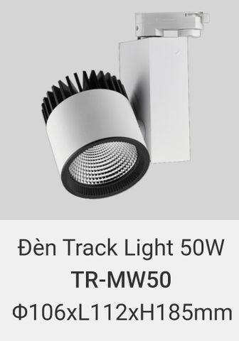  Đèn rọi ray vinaled 50w TR MW50 