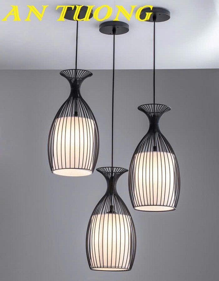 đèn thả 3 bóng trang trí quầy bar bàn ăn phòng bếp phòng ăn 0086