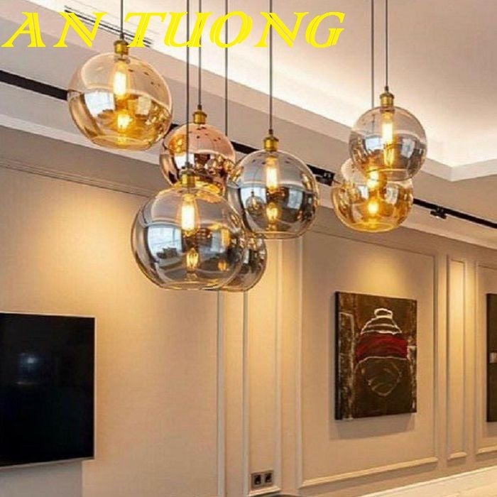 đèn thả trần decor trang trí quầy bar bàn ăn phòng bếp bàn đảo bếp 080