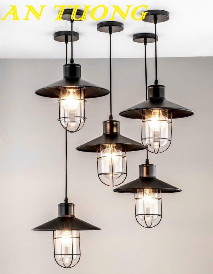 đèn thả trần decor trang trí quầy bar bàn ăn phòng bếp phòng ăn 0123