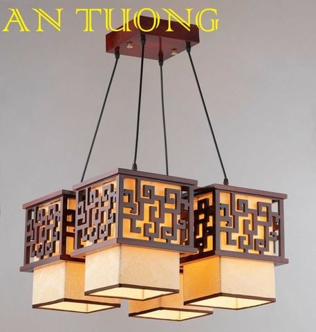  đèn thả trần phòng thờ, đèn thả trang trí phòng thờ đẹp, cổ kính 01 