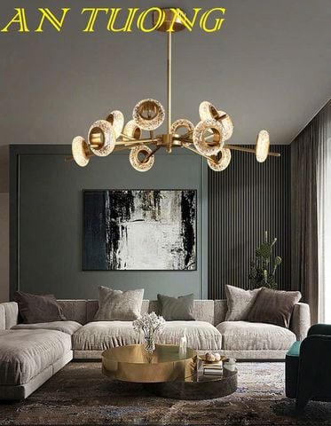  đèn thả trần trang trí phòng khách đẹp hiện đại 016 