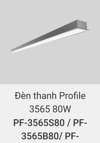  Đèn thanh led âm trần 2m4 vinaled 3565 80w 