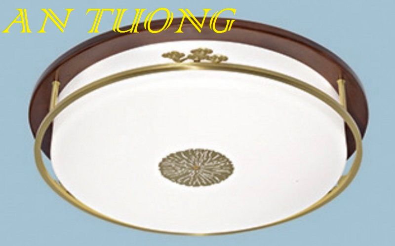 đèn trang trí ốp trần phòng thờ, khu thờ, sảnh thờ 08 size 550mm