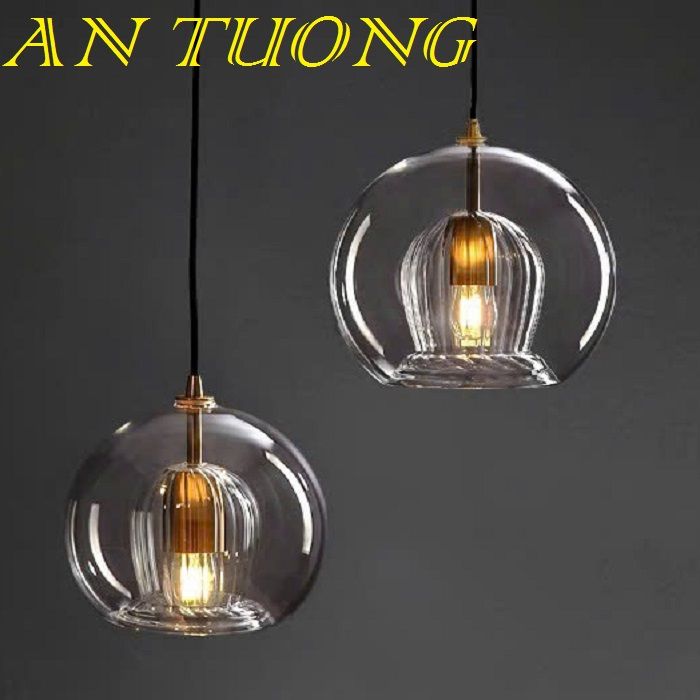 đèn treo thả trần trang trí bàn ăn phòng bếp, quầy bar bàn đảo bếp 080