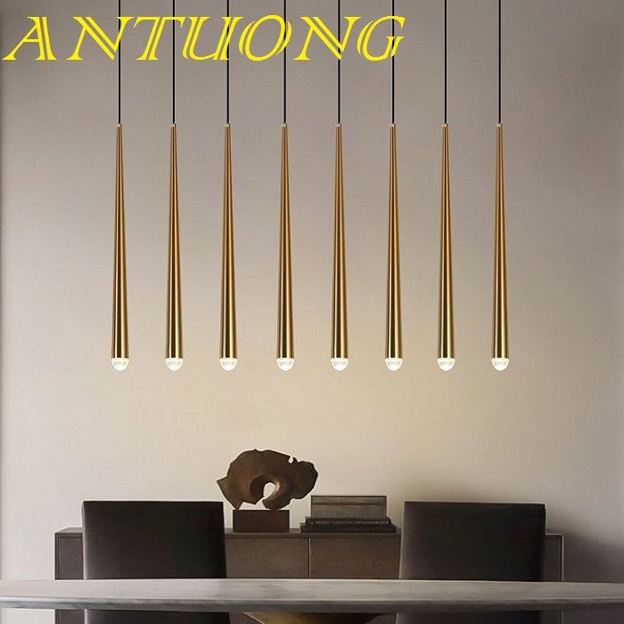 đèn treo thả trần trang trí quầy bar, bàn ăn đảo bếp đẹp, hiện đại 031
