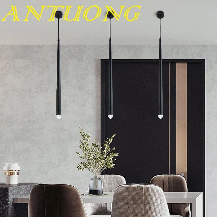 đèn treo thả trần trang trí quầy bar, bàn ăn đảo bếp đẹp, hiện đại 032