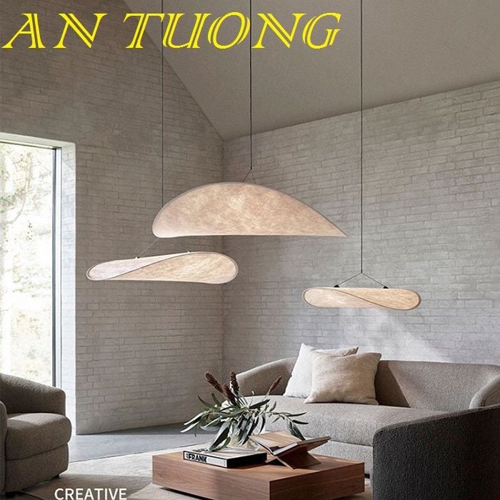 đèn treo thả trần trang trí quầy bar, bàn ăn đảo bếp đẹp, hiện đại 036