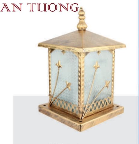  đèn trụ cổng kích thước (size) 200x200mm, 20x20cm 03 