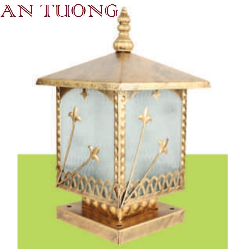 đèn trụ cổng kích thước (size) 200x200mm, 20x20cm 04