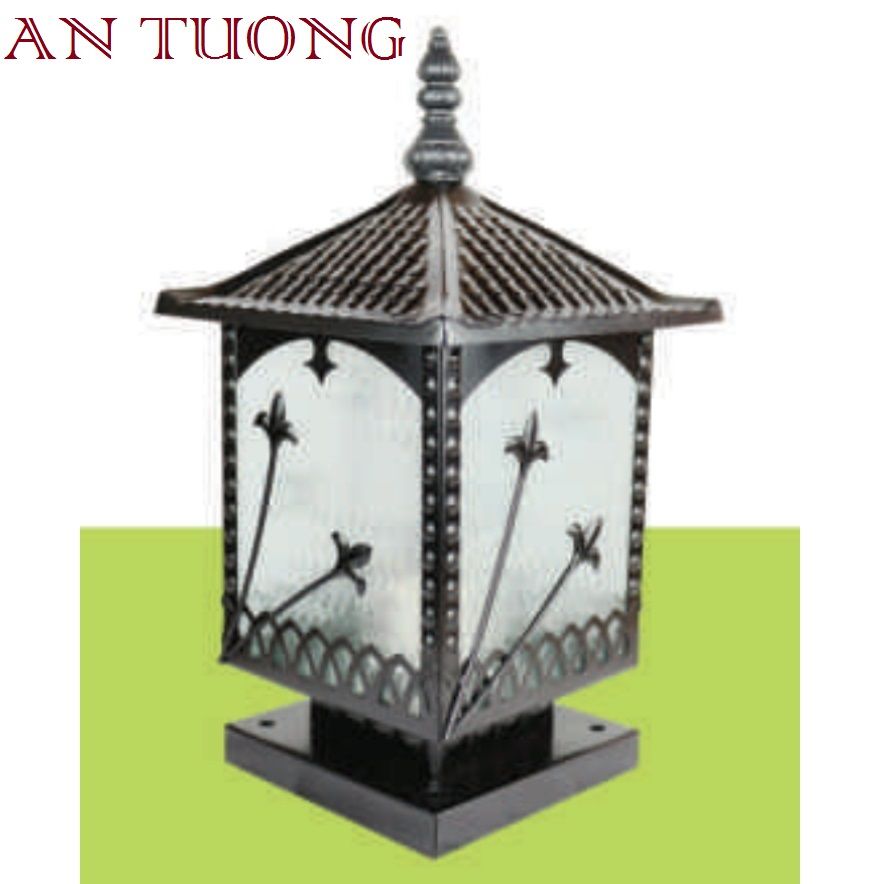 đèn trụ cổng kích thước (size) 200x200mm, 20x20cm 06