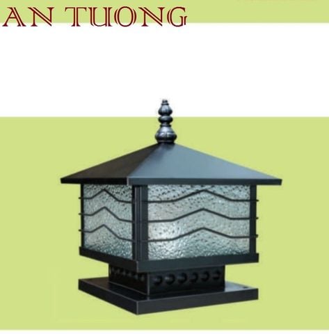  đèn trụ cổng kích thước (size) 250x250mm, 25x25cm 02 