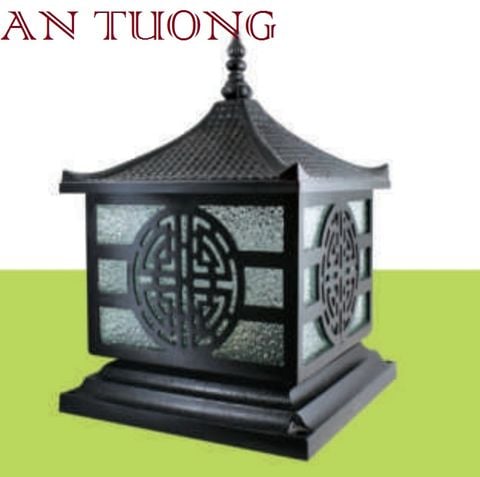  đèn trụ cổng kích thước (size) 250x250mm, 25x25cm 08 